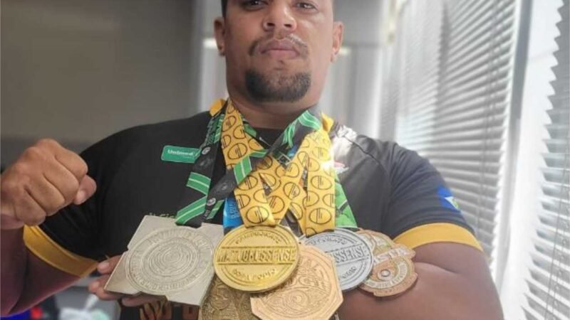 Atleta do programa social Jiu-Jitsu Rotam conquista medalha de campeão brasileiro