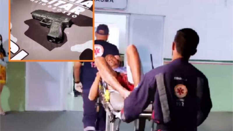 Suspeito de roubar residência em VG é baleado na perna em confronto com policias da Força Tática