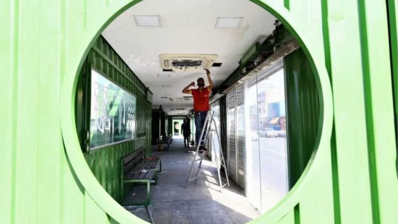 Obra da Estação Bispo Dom José avança e Limpurb inicia testes no sistema de climatização