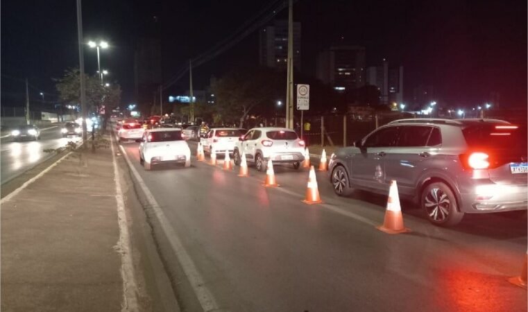 Operação Lei Seca prende seis motoristas por embriaguez ao volante