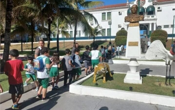 Projeto Plantar e Exército realizam ação conjunta com alunos da rede municipal