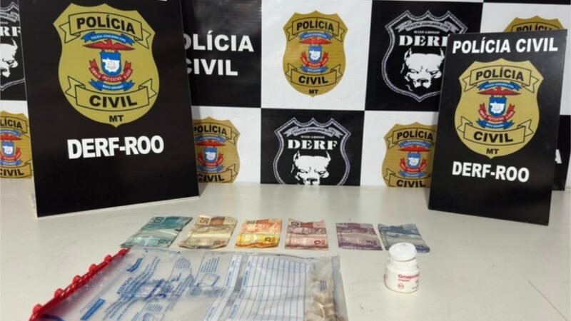 Com várias passagens por tráfico, suspeito é preso em flagrante vendendo droga a usuário