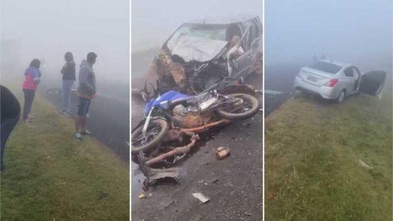 Grave acidente envolvendo 5 veículos deixa 2 mortos na MT-251