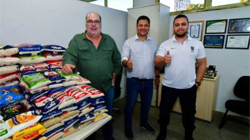 Arraial da Semob arrecada uma tonelada em alimentos que serão doados às pessoas em vulnerabilidade social