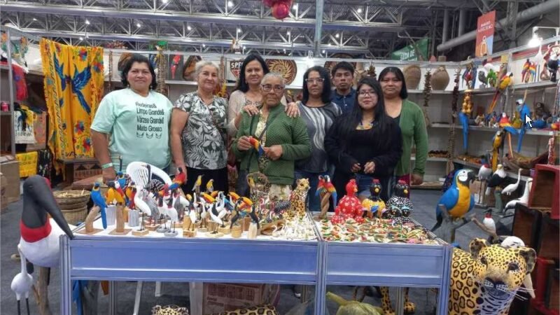 Artesãos de Mato Grosso comercializaram mais de R$ 160 mil na maior feira da América Latina