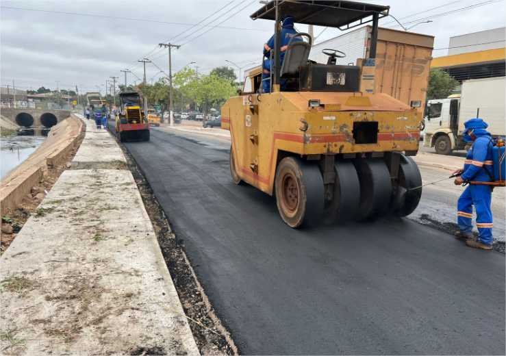Governo de MT começa revitalização da Avenida 8 de Abril em Cuiabá