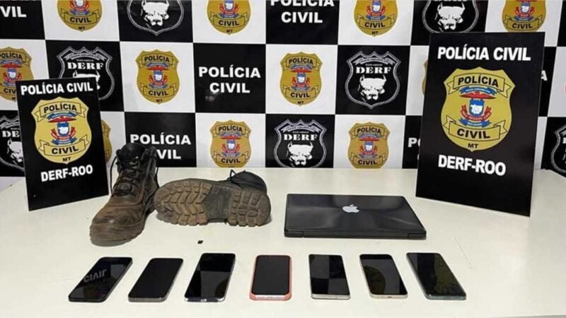 Proprietário de empresa de consertos de celulares é preso em flagrante por receptação em Rondonópolis