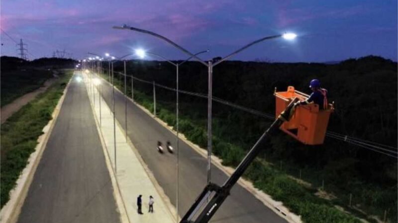 Número de lâmpadas de LED instaladas em Cuiabá sai de 9,5 mil para 19 mil em pouco mais de um ano