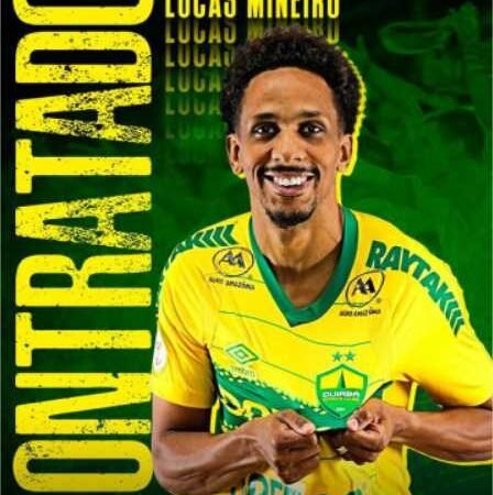 Cuiabá anuncia volante Lucas Mineiro como reforço para 2023 – conheça