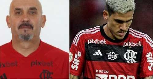 Pedro sofreu corte na boca após levar soco de preparador físico do Flamengo, diz delegado