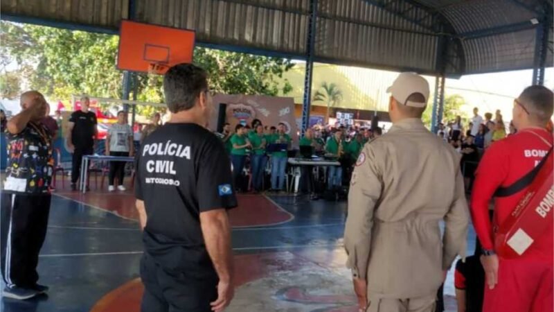 Polícia fecha semana com gincana entre alunos em VG