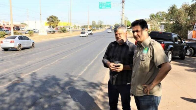 Prefeito determina início de obra em trecho da Avenida Fernando Corrêa no dia 31 de julho