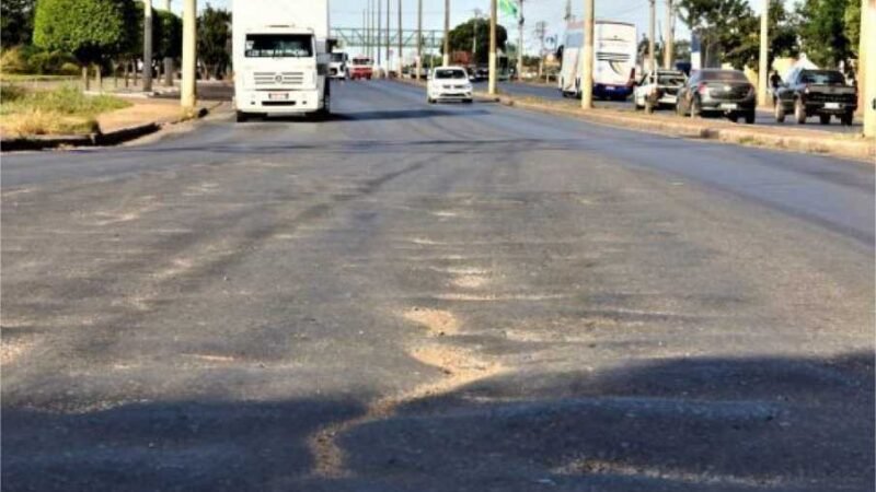 Prefeitura de Cuiabá irá atuar no recapeamento de trecho da Avenida Fernando Corrêa