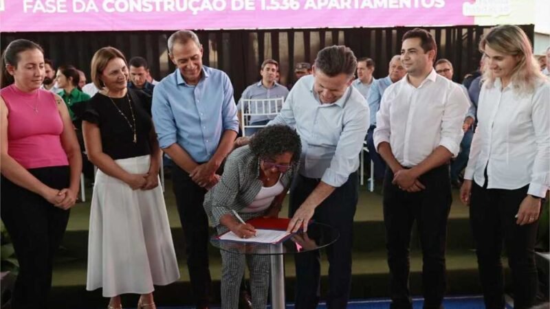 “Estou me sentindo a mulher mais feliz do município por conquistar minha casa própria”, diz futura moradora