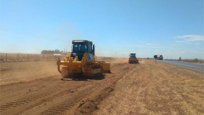 Obras de duplicação mudam cenário da BR-163 em Diamantino