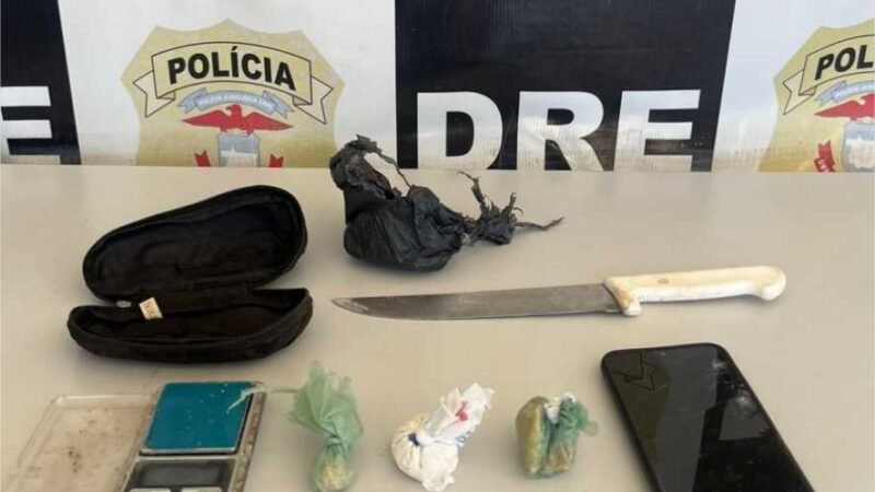 Polícia Civil prende homem que atuava com venda de drogas no bairro Marajoara em VG