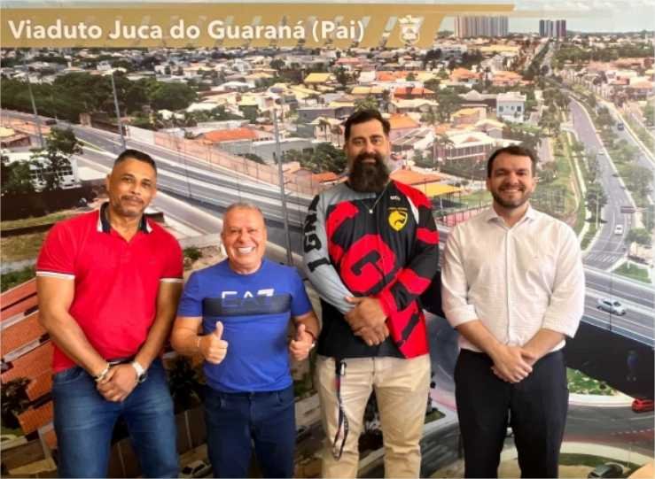 Presidente recebe representante dos motoboys de Cuiabá para ouvir demandas