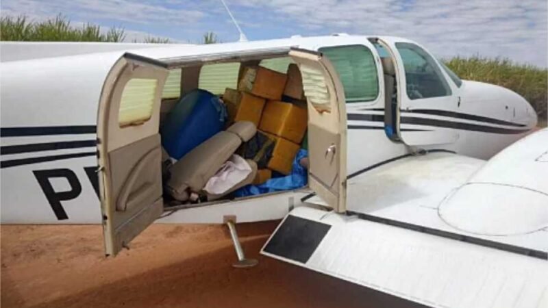 Morador de MT com renda de R$ 1 mil é dono de avião do tráfico