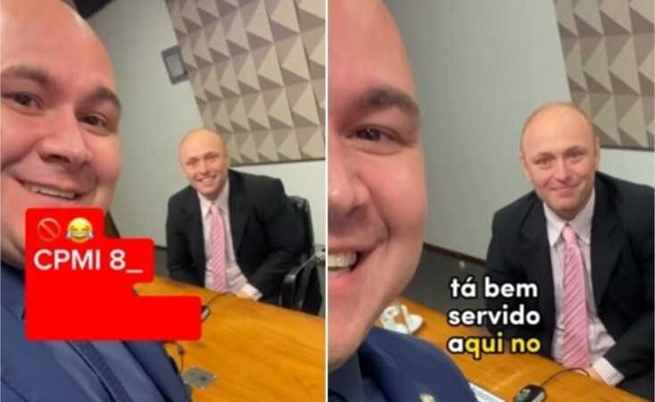 “O Palmeiras não ter mundial é culpa de Bolsonaro?”, zomba Abílio de Hacker na CPI de 8 de janeiro