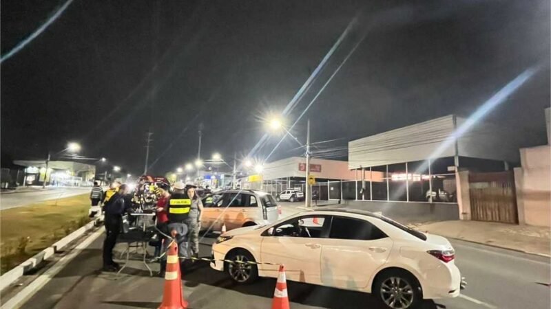 Oito condutores de veículos são presos por embriaguez ao volante na Avenida das Torres