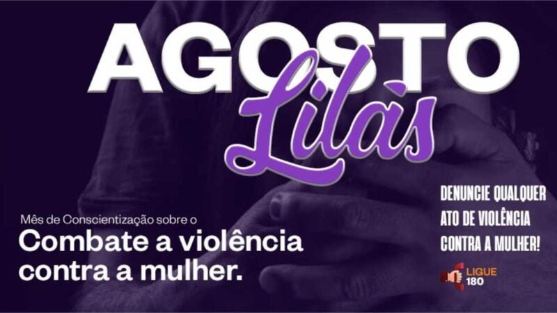 Crea Mulher adere Agosto Lilás mês de conscientização no combate à violência contra a mulher