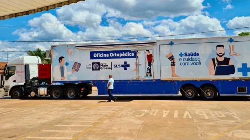 SES realiza coleta de sangue, entrega de cadeiras de rodas e orientação de saúde bucal em Poconé