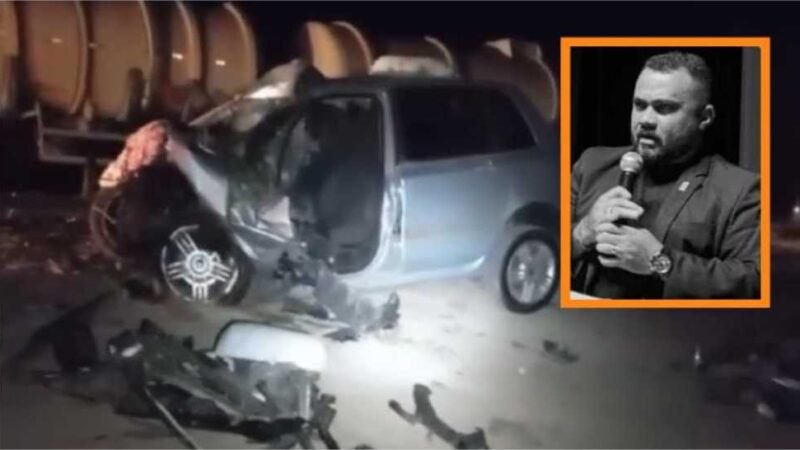 Pastor da Igreja Shekinah morre em colisão frontal com carreta na BR-070