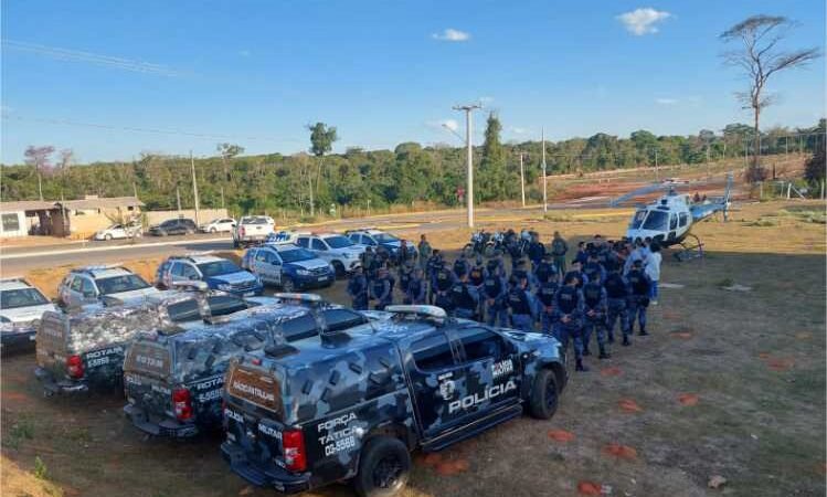 Forças de segurança reforçam policiamento para intensificar combate a crimes em Sorriso
