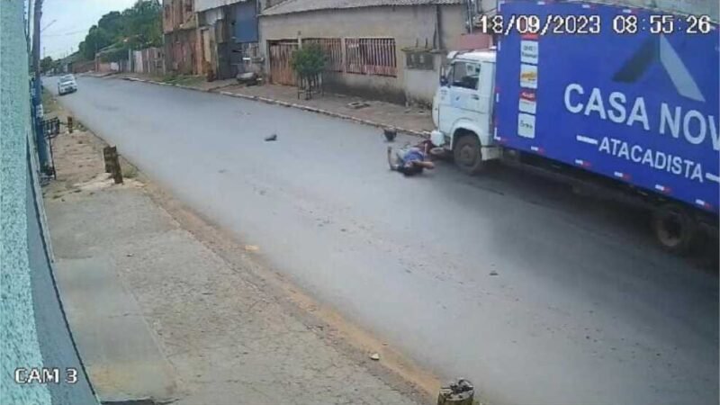 Caminhoneiro que causou acidente e morte de motociclista em VG é indiciado por homicídio culposo