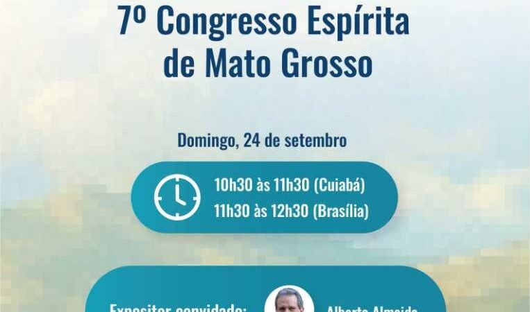 Federação Espírita de MT lança Congresso neste domingo