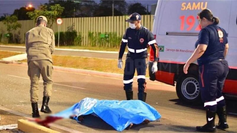 Jovem perde controle de moto, bate a cabeça em meio-fio e morre em Rondonópolis