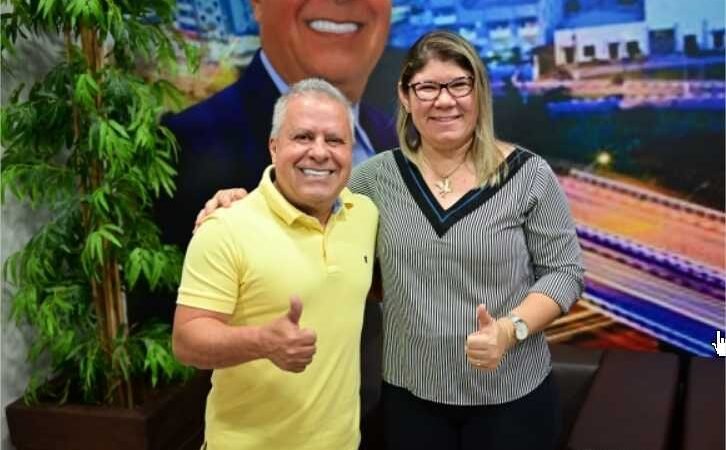 Chico recebe prefeita de São Félix do Araguaia nesta segunda-feira (11)