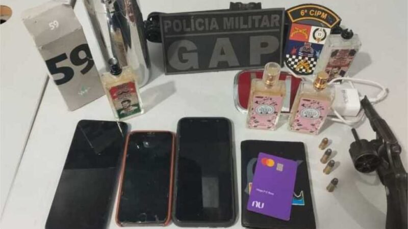 Bando rouba cinco veículos de lava-jato em Várzea Grande, mas acaba capturado