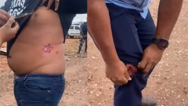 Invasores do Contorno Leste denunciam suposta agressão de policiais durante desocupação; veja vídeo