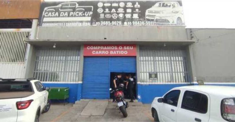 Lojas de autopeças de Cuiabá e VG são alvos da megaoperação contra desmanche