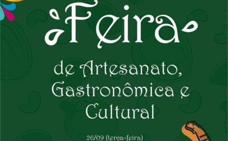 Câmara realiza 4ª edição da Feira Gastronômica e Cultural nesta terça (26)