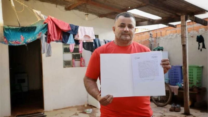“Depois de 30 anos, finalmente tenho a escritura da minha casa”, diz morador de Campo Novo do Parecis