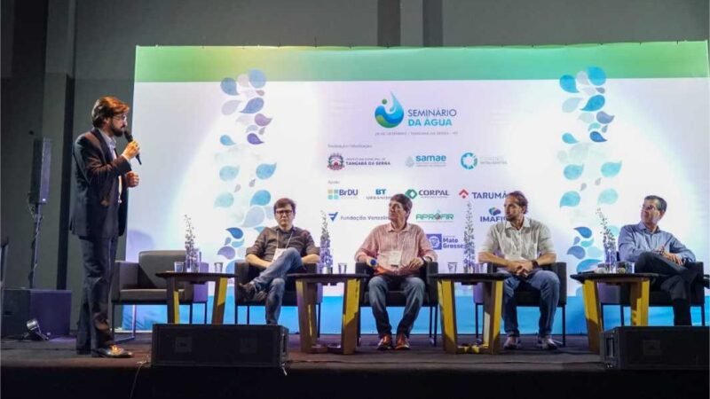 Seminário da Água apresenta soluções para o saneamento e une Poder Público e iniciativa privada em prol do desenvolvimento da região