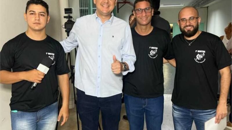 Thiago Silva prestigia Mostra Audiovisual e fortalece o Jornalismo em Rondonópolis