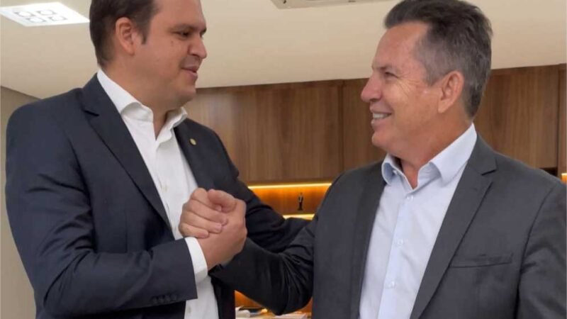 Thiago Silva e Mauro Mendes debatem investimentos e o futuro de Rondonópolis