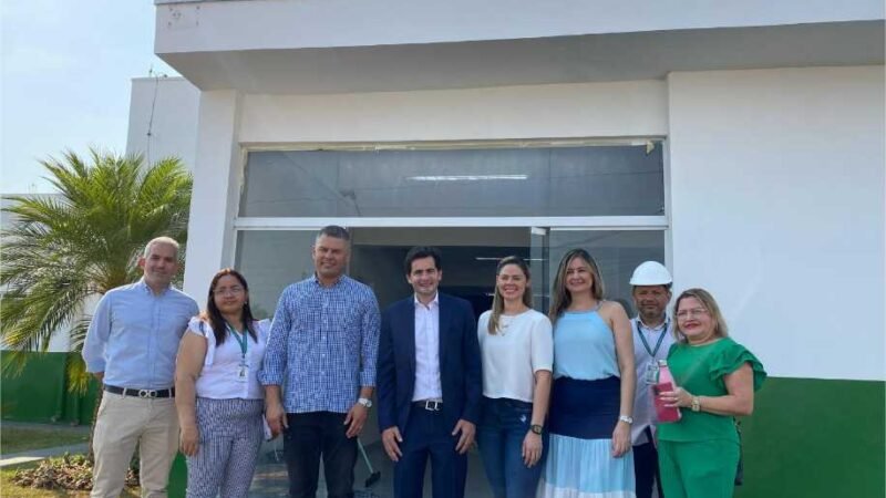 Garcia visita obras na UBS do Jardim Imperial e ressalta alto padrão de qualidade
