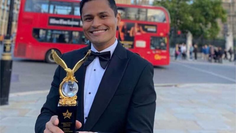 Artista plástico mato-grossense é premiado como destaque internacional em Londres