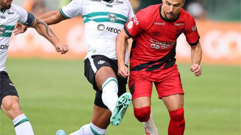Coritiba é gigante em cima do Athletico, e vence após oito jogos