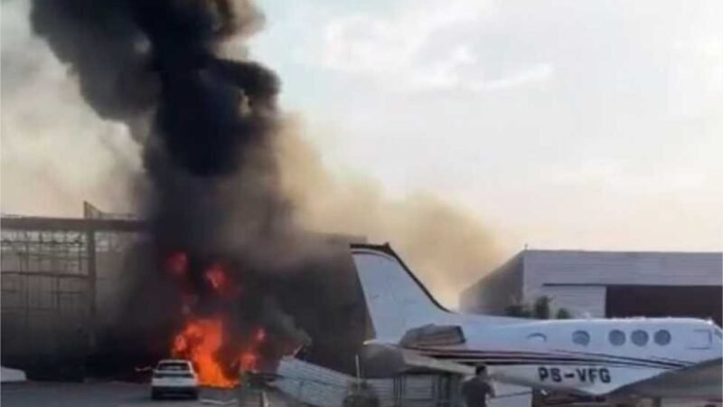 Trabalhador que morreu na explosão de avião no hangar da Bom Futuro era venezuelano