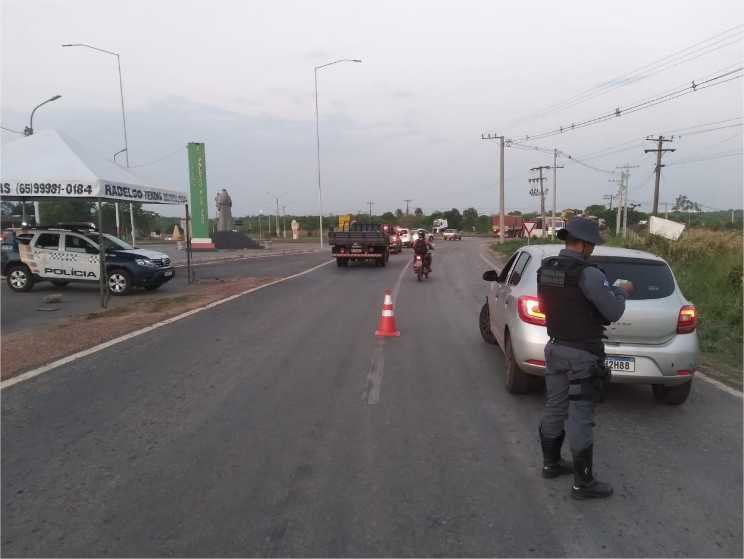 Batalhão de Trânsito registra 629 infrações durante Operação Padroeira em MT