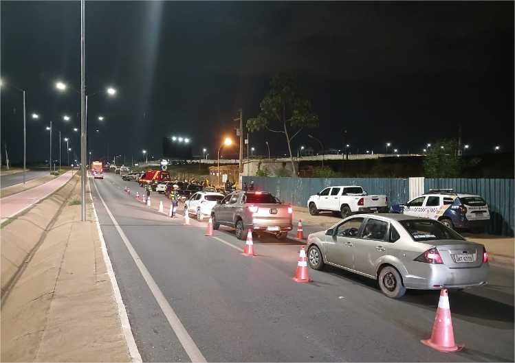 Oito motoristas são flagrados dirigindo embriagados durante Operação Lei Seca