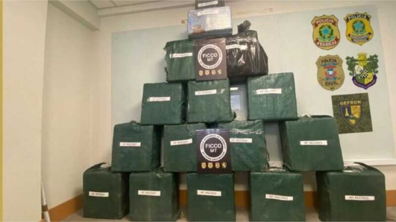 Ações das forças de segurança apreendem uma tonelada de cocaína em 15 dias; veja vídeos