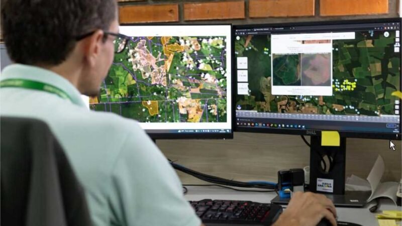 Sema-MT utiliza tecnologia de satélites para fiscalizar desmatamentos minutos após a ocorrência