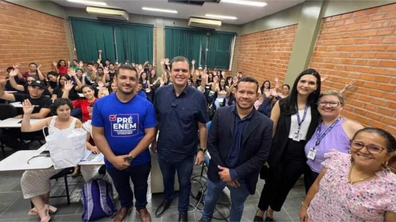 Thiago Silva lança Intensivão Pré-Enem para alunos de baixa renda em Rondonópolis