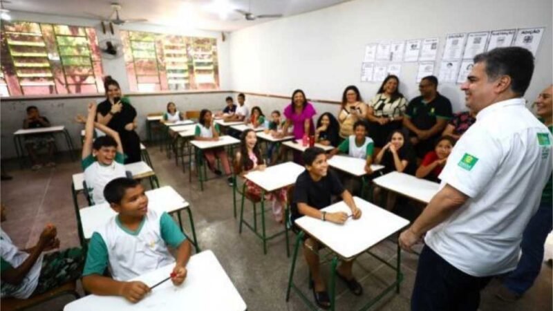 Prefeito Emanuel Pinheiro faz vistoria técnica e anuncia climatização da EMEB Jesus Criança